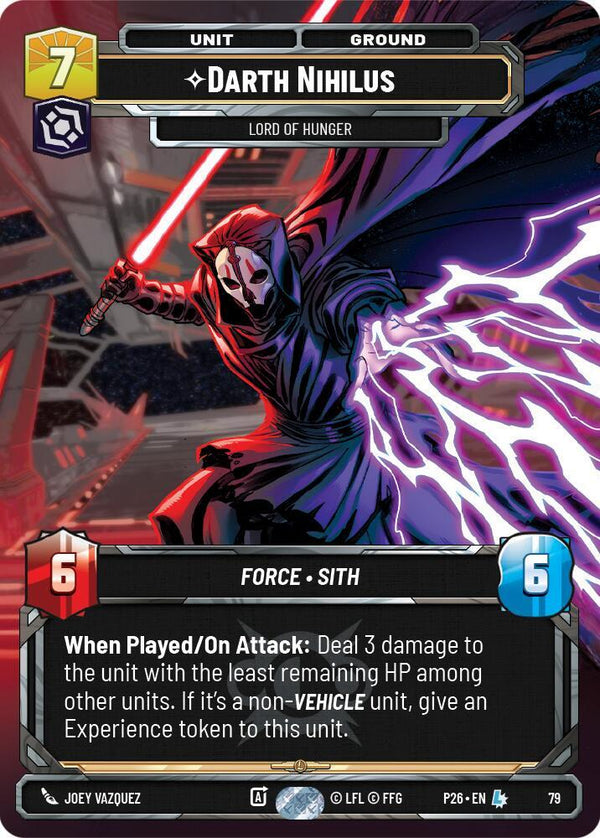 Darth Nihilus - Lord of Hunger (79) - Star Wars Unlimited