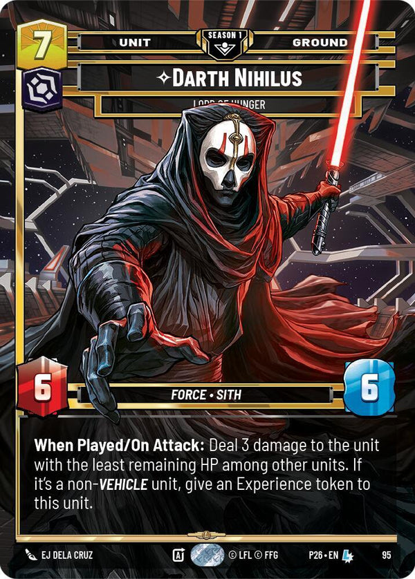 Darth Nihilus - Lord of Hunger (95) - Star Wars Unlimited