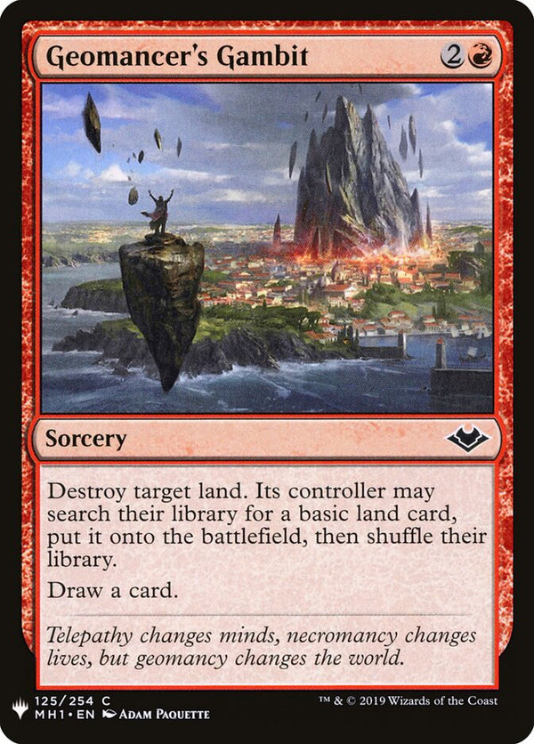 Geomancer's Gambit - Magic: The Gathering