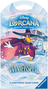 Disney Lorcana: Winterspell Sleeved Booster Pack - Disney Lorcana