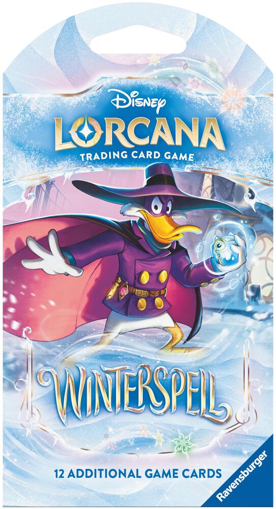 Disney Lorcana: Winterspell Sleeved Booster Pack - Disney Lorcana