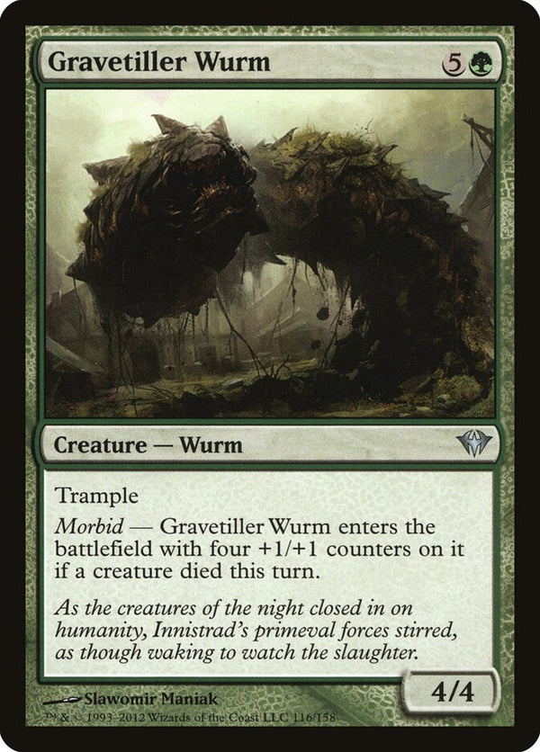 Gravetiller Wurm - Magic: The Gathering