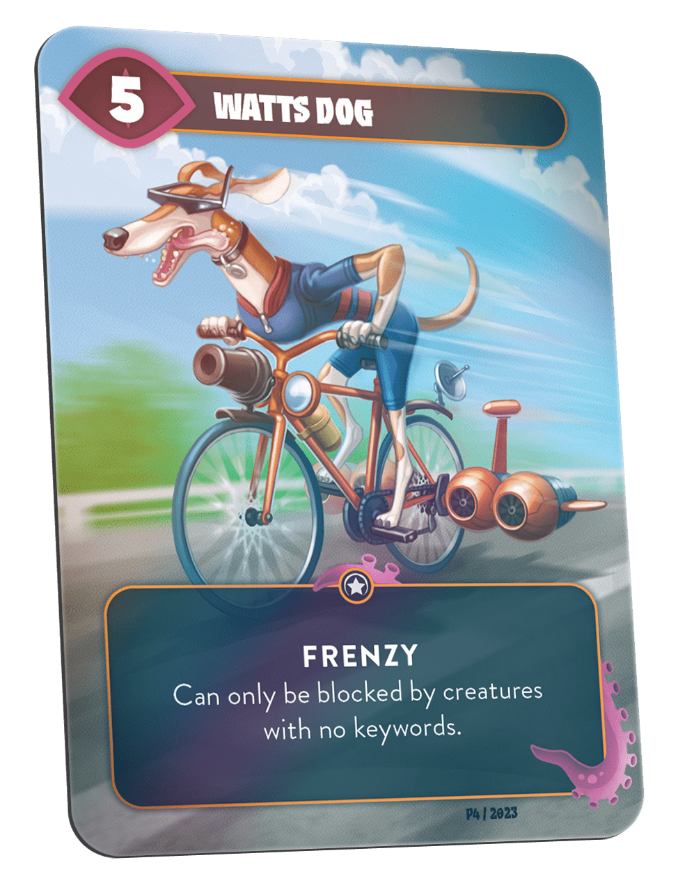 Mindbug: Watts Dog Promo Card