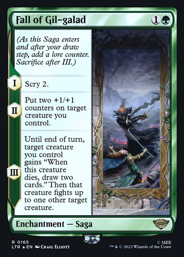 Fall of Gil-galad - Magic: The Gathering