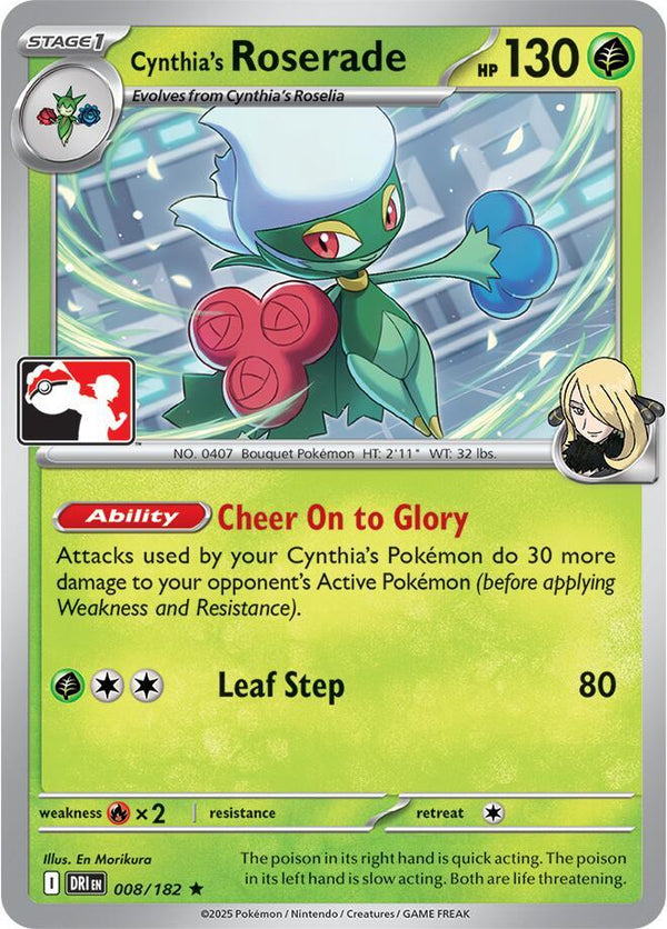 Cynthia's Roserade - Pokémon