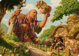 Curious Colossus Art Card - Magic: The Gathering