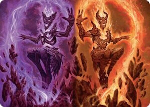 Fire Covenant Art Card - Magic: The Gathering