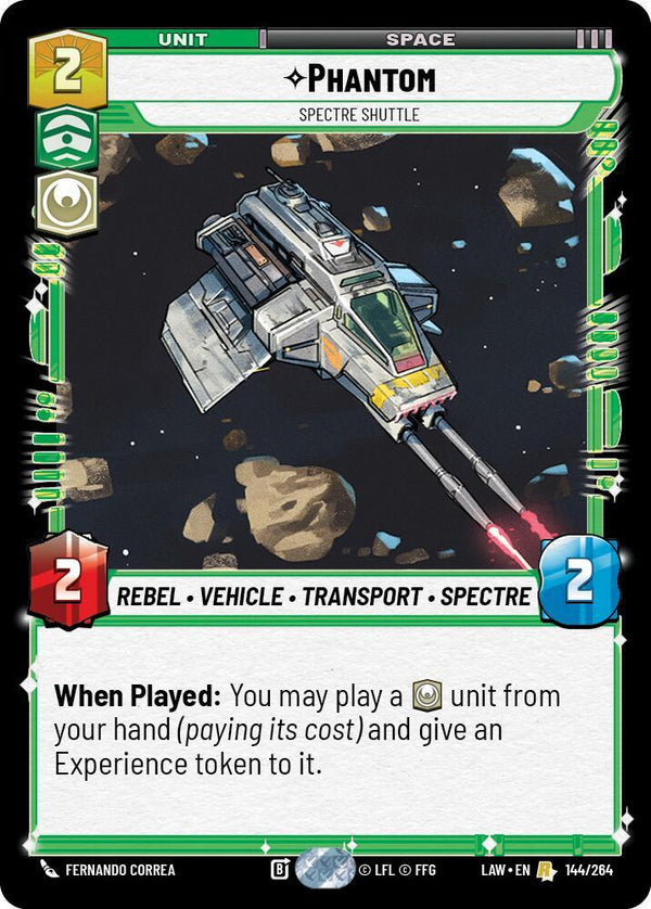 Phantom - Spectre Shuttle - Star Wars Unlimited