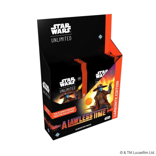 A Lawless Time Carbonite Edition - Booster Display - Star Wars Unlimited