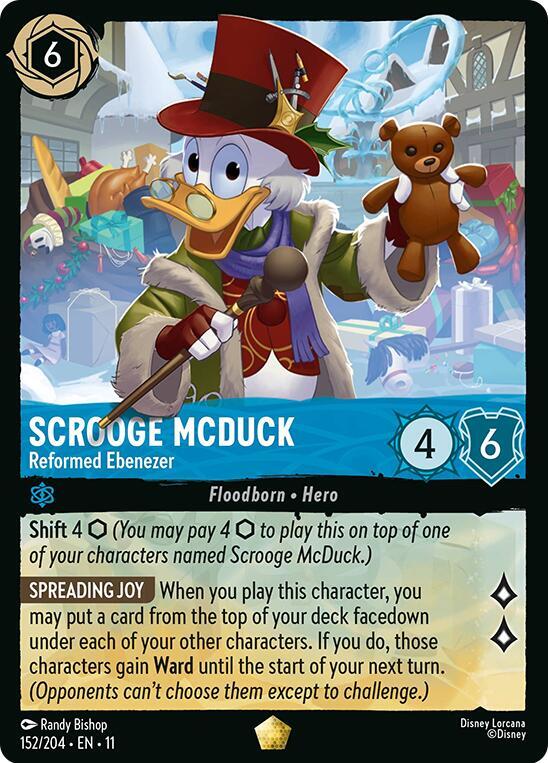 Scrooge McDuck - Reformed Ebenezer - Disney Lorcana