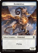 Elemental (0002) // Elemental (0009) Double-Sided Token - Magic: The Gathering