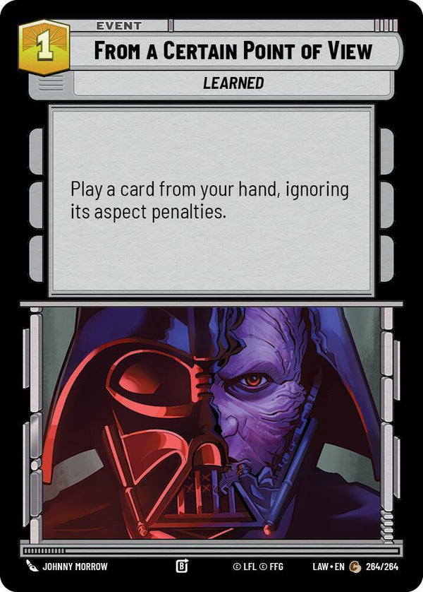 From a Certain Point of View - Star Wars Unlimited
