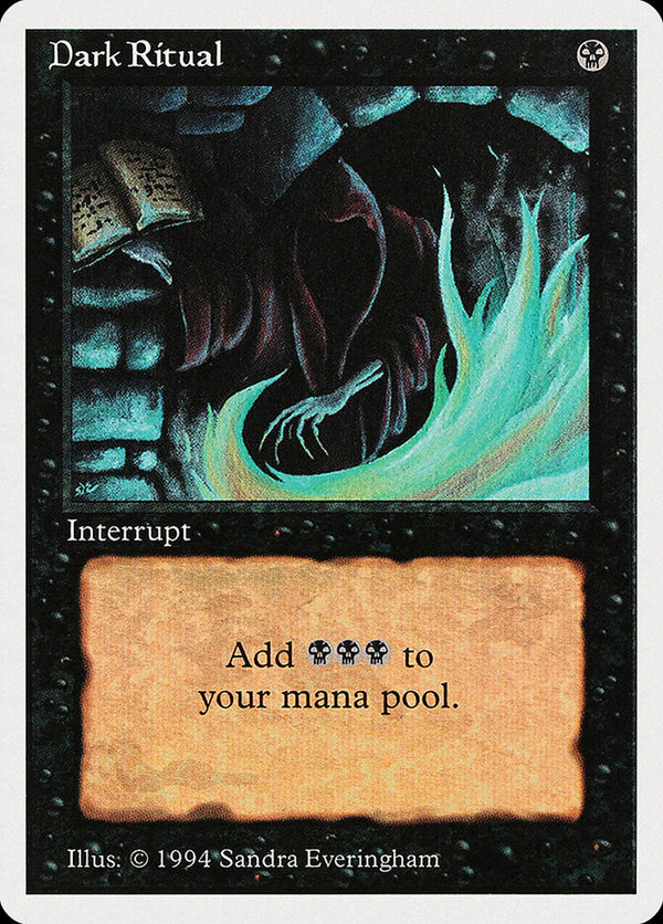 Dark Ritual - Magic: The Gathering