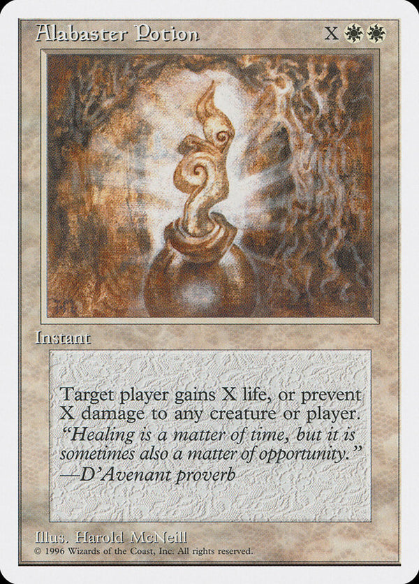 Alabaster Potion - Magic: The Gathering