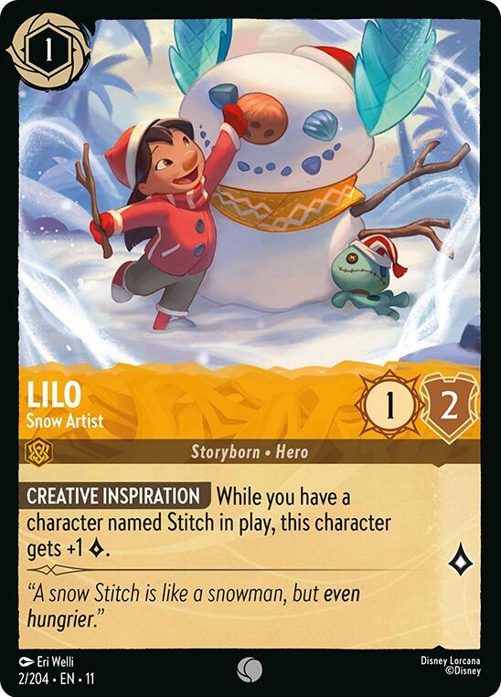 Lilo - Snow Artist