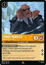 Cobra Bubbles - Dedicated Official - Disney Lorcana