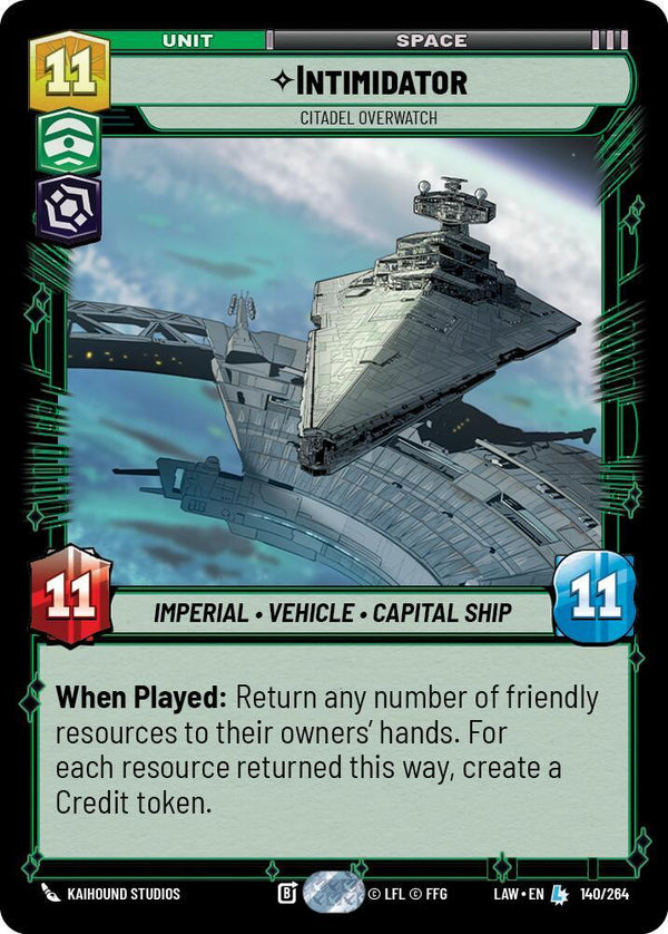 Intimidator - Citadel Overwatch - Star Wars Unlimited
