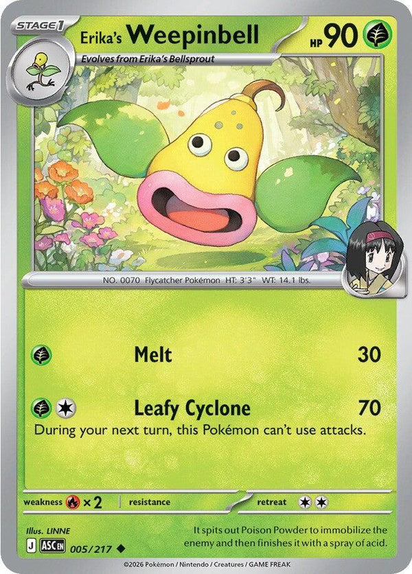 Erika's Weepinbell - Pokémon