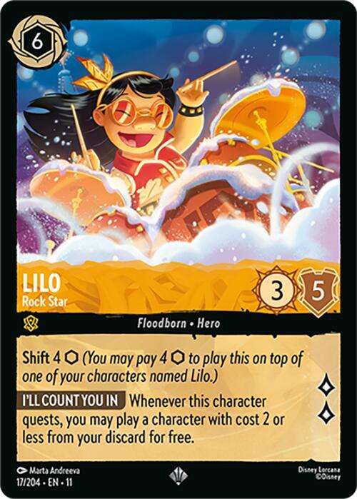 Lilo - Rock Star - Disney Lorcana