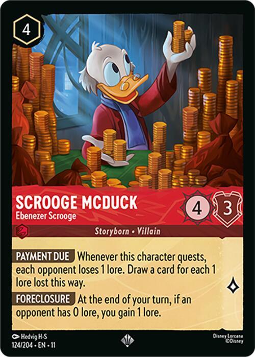 Scrooge McDuck - Ebenezer Scrooge - Disney Lorcana