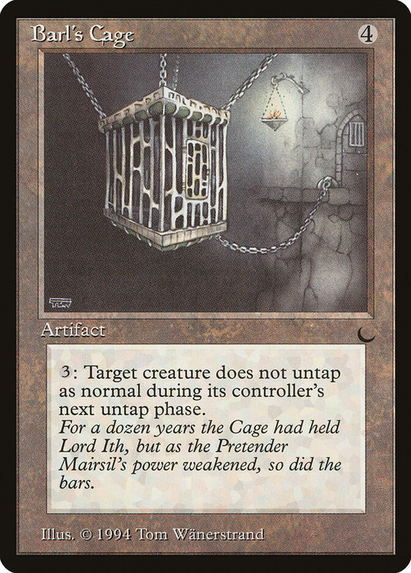Barl's Cage - Magic: The Gathering