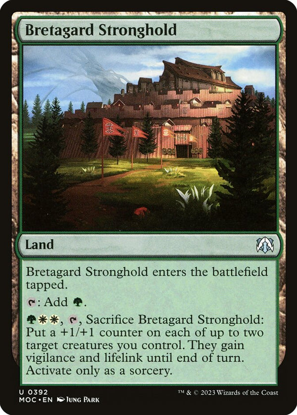 Bretagard Stronghold - Magic: The Gathering