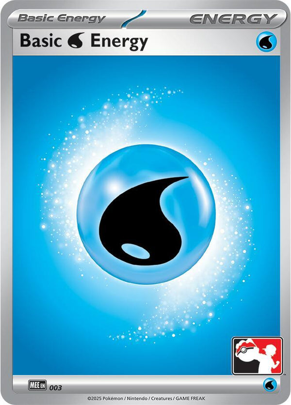 Basic Water Energy - MEE003 - Pokémon