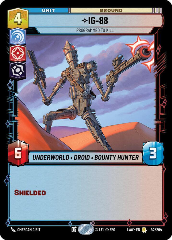 IG-88 - Programmed to Kill - Star Wars Unlimited