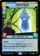 Darth Sidious - Under a Cloak of Darkness - Star Wars Unlimited