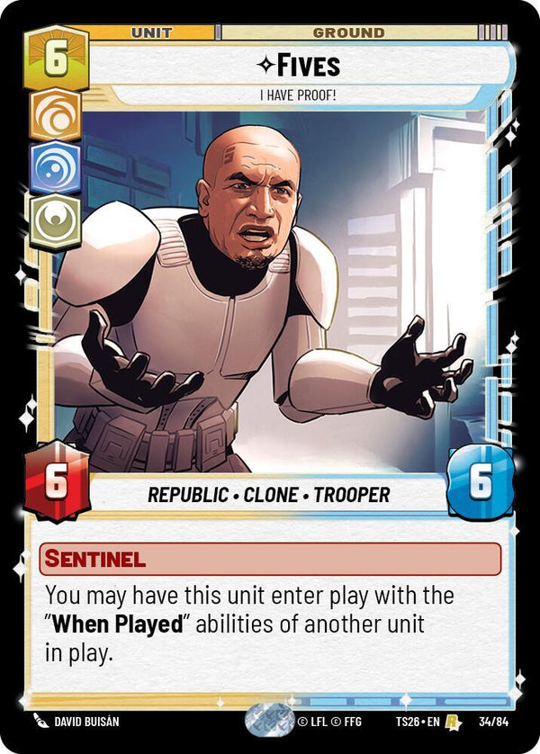 Fives - I Have Proof! - Star Wars Unlimited