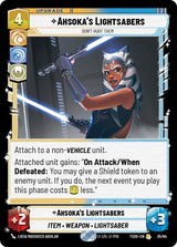 Ahsoka's Lightsabers - Star Wars Unlimited