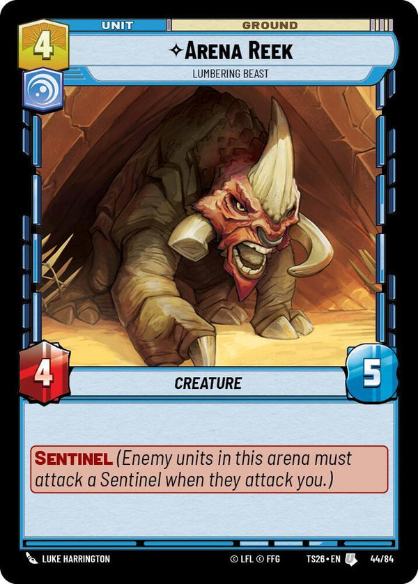 Arena Rek - Lumbering Beast - Star Wars Unlimited