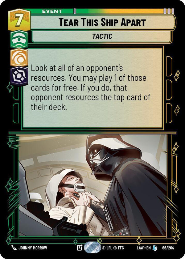Tear This Ship Apart - Star Wars Unlimited