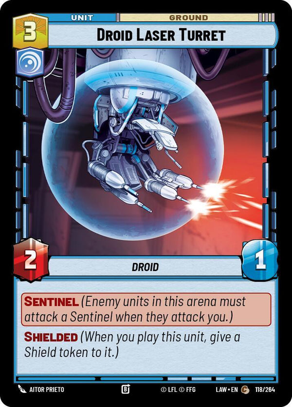 Droid Laser Turret - Star Wars Unlimited