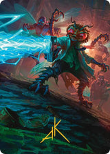 Baxter, Exzzperimental Zzientist Art Card (Gold-Stamped Signature) - Magic: The Gathering