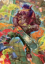 Bebop, Porcine Punk Art Card - Magic: The Gathering