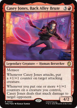 Casey Jones, Back Alley Brute (Surge Foil) - Magic: The Gathering