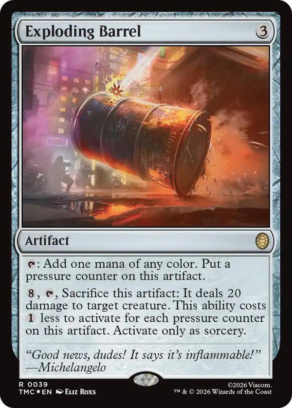 Exploding Barrel (Surge Foil) - Magic: The Gathering