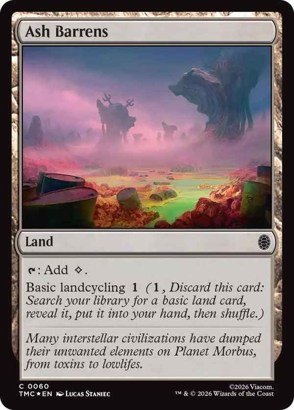 Ash Barrens (Surge Foil) - Magic: The Gathering