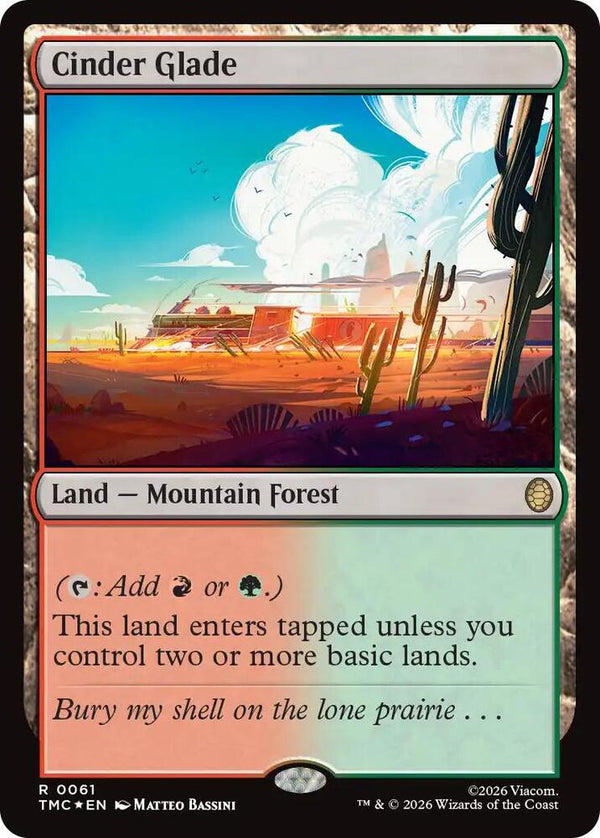 Cinder Glade (Surge Foil) - Magic: The Gathering