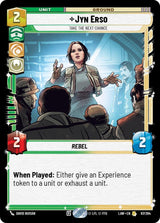 Jyn Erso - Take the Next Chance - Star Wars Unlimited