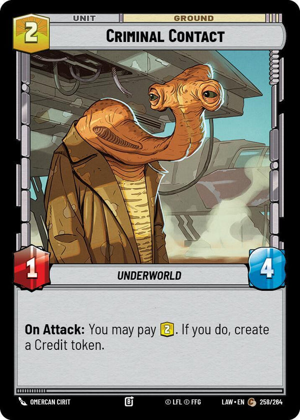 Criminal Contact - Star Wars Unlimited