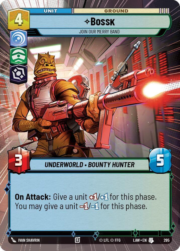 Bossk - Join Our Merry Band (Hyperspace) - Star Wars Unlimited