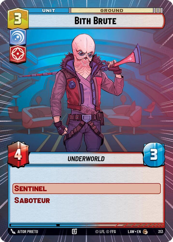 Bith Brute (Hyperspace) - Star Wars Unlimited
