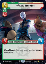 Asajj Ventress - Reluctant Hunter (Hyperspace) - Star Wars Unlimited