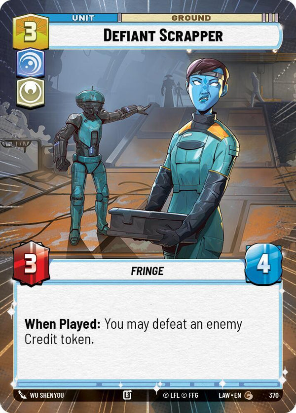 Defiant Scrapper (Hyperspace) - Star Wars Unlimited