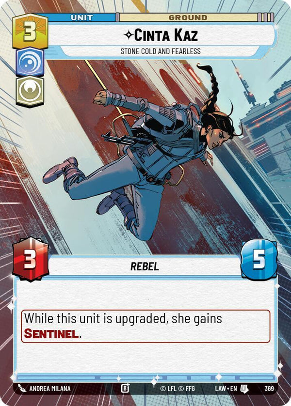 Cinta Kaz - Stone Cold and Fearless (Hyperspace) - Star Wars Unlimited