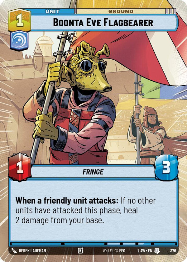 Boonta Eve Flagbearer (Hyperspace) - Star Wars Unlimited