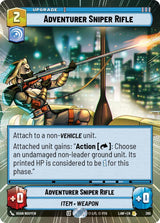 Adventurer's Sniper Rifle (Hyperspace) - Star Wars Unlimited