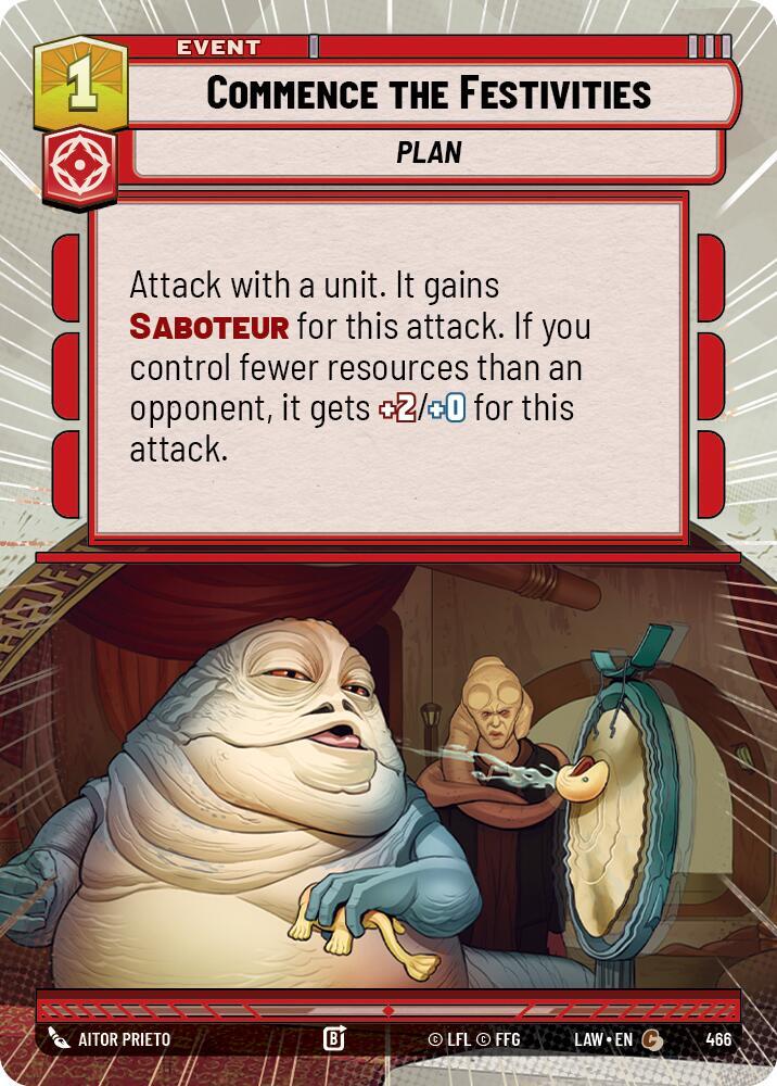 Commence the Festivities (Hyperspace)